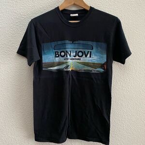 Vintage Bon Jovi Lost Highway Live And In Your Face Hanes T-Shirt Men's Small